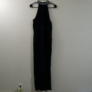 ZARA's black split leg jumpsuit
